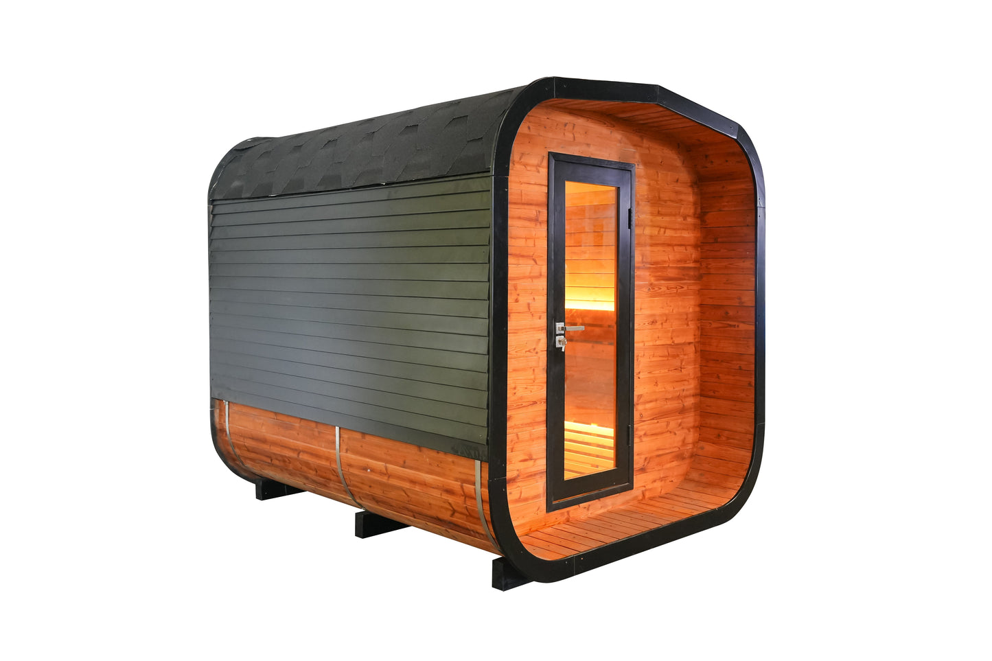 Helius 6 Person Thermospruce Square Steam Sauna