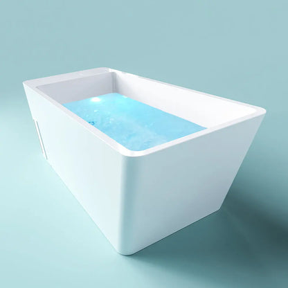 Helius Acrylic Cold Plunge Tub with Built-In Ice Machine