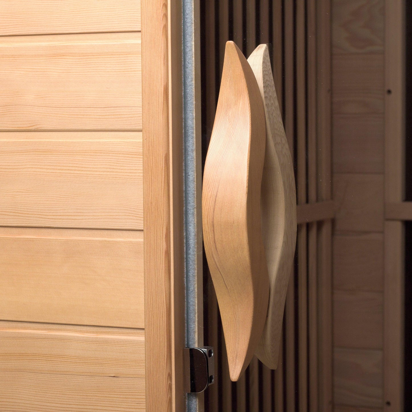 Durasage Health 2 Person Carbon Infrared Sauna - Canadian Hemlock Wood