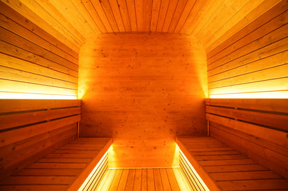 Helius 6 Person Thermospruce Square Steam Sauna