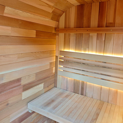 Helius 2 Person Traditional Red Cedar Steam Sauna