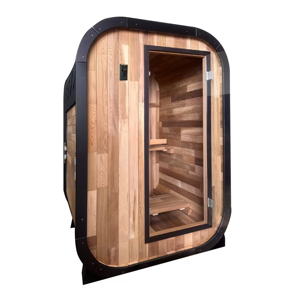 Helius 2 Person Traditional Red Cedar Steam Sauna