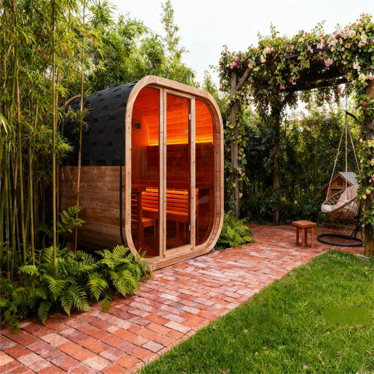 The Helius 4 Person Traditional Steam Sauna