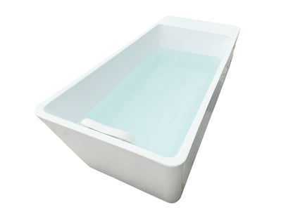 Helius Acrylic Cold Plunge Tub with Built-In Ice Machine