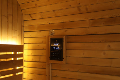 Helius 4 Person Cedar Square Steam Sauna