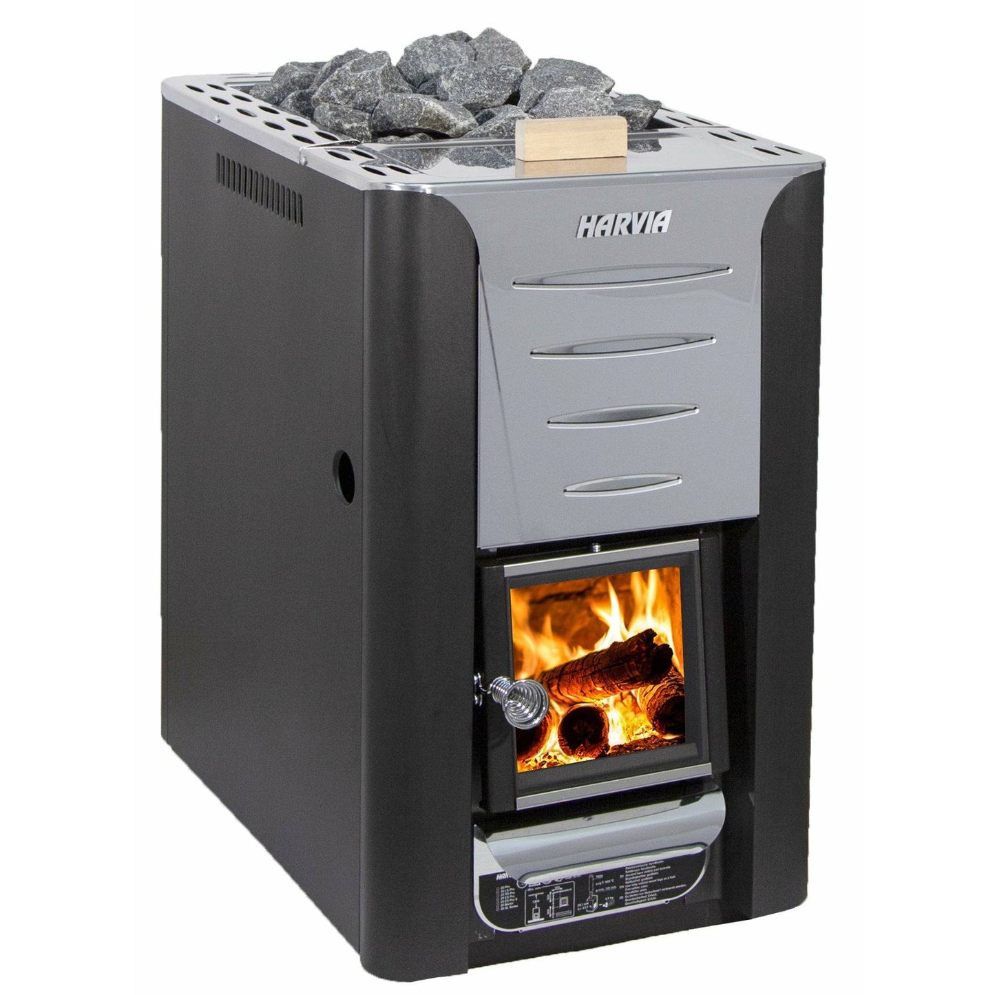 Finnish Sauna Builders Harvia Pro 20 Es Pro Wood Burning Sauna Stove