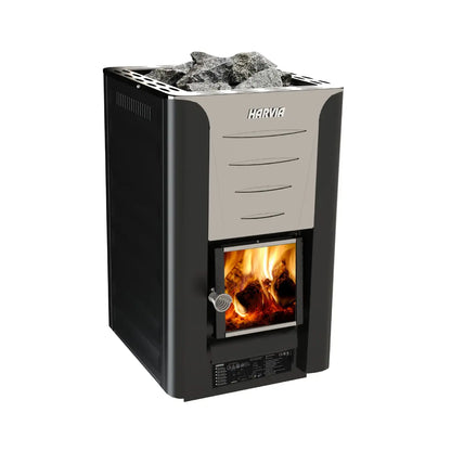 Finnish Sauna Builders Harvia Pro 20 WKPR20M Wood Burning Sauna Stove
