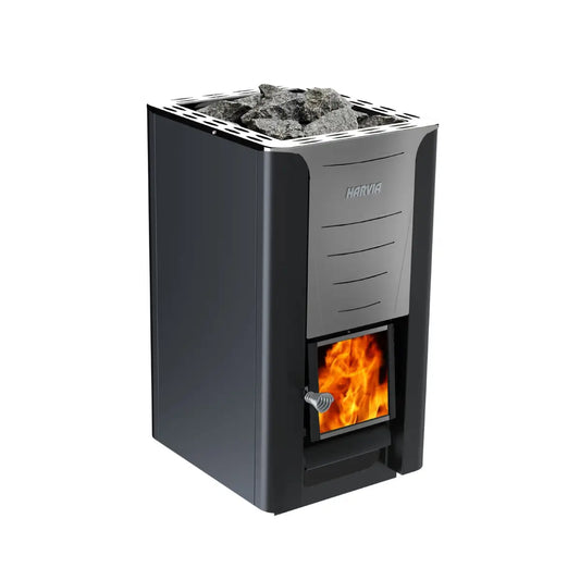 Finnish Sauna Builders Harvia Pro 26 WKPR26M Wood Burning Sauna Stove