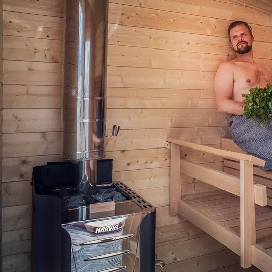 Finnish Sauna Builders Harvia Pro 26 WKPR26M Wood Burning Sauna Stove