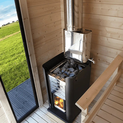 Finnish Sauna Builders Harvia Pro 26 WKPR26M Wood Burning Sauna Stove