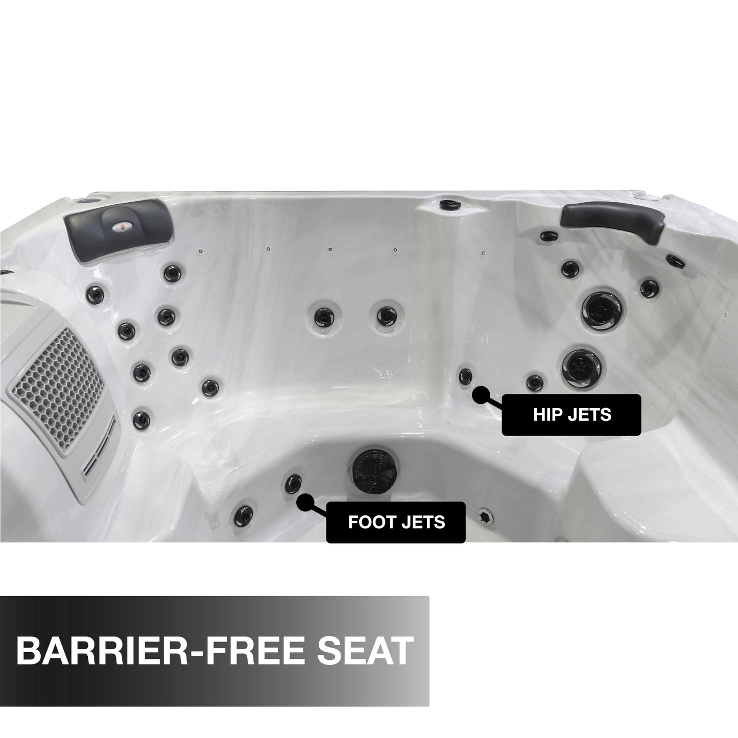 Liberty Spas 7 Person LYS 7000 Luxury 240V Spa
