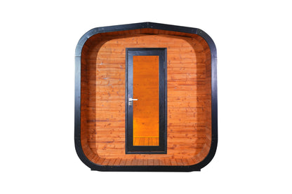 Helius 6 Person Thermospruce Square Steam Sauna