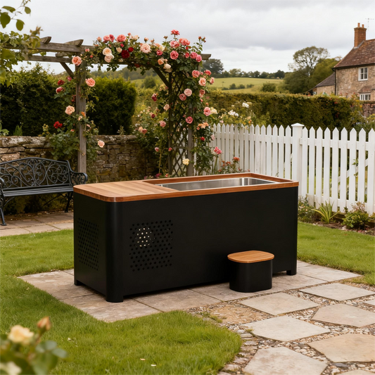 The Helius Black Rectangle Cold Plunge